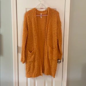 Zenana Outfitters Long Popcorn Sweater